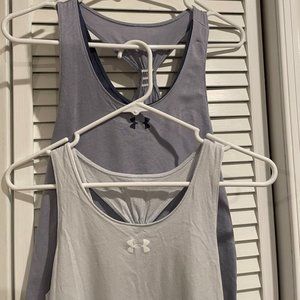 2 Under Armour Girls Tank top